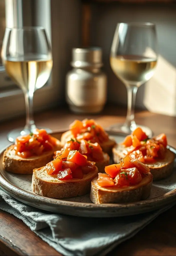 Classic Italian Bruschetta
