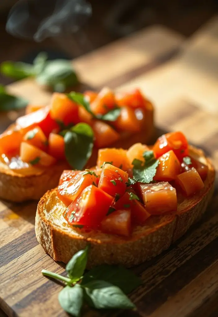 Classic Italian Bruschetta