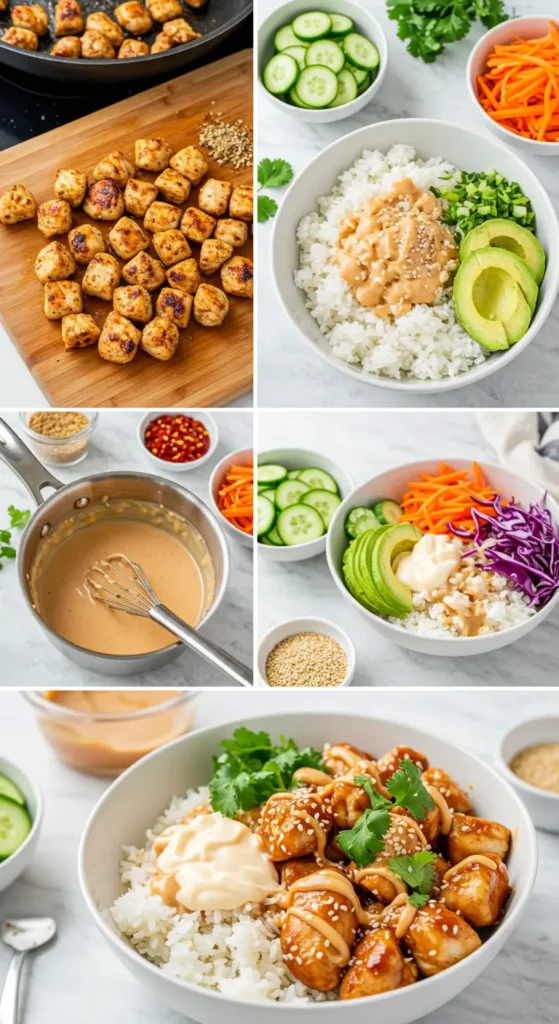 Bang Bang Chicken Bowl