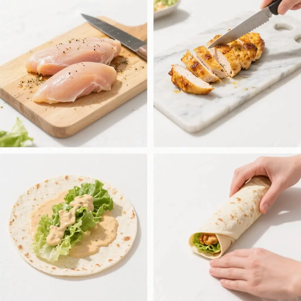 Chicken Caesar Wrap