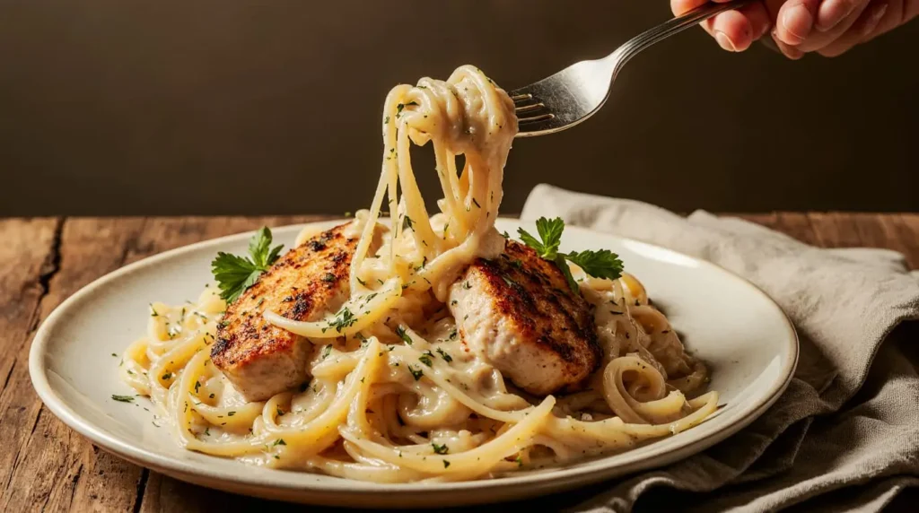 Cowboy Butter Chicken Linguine