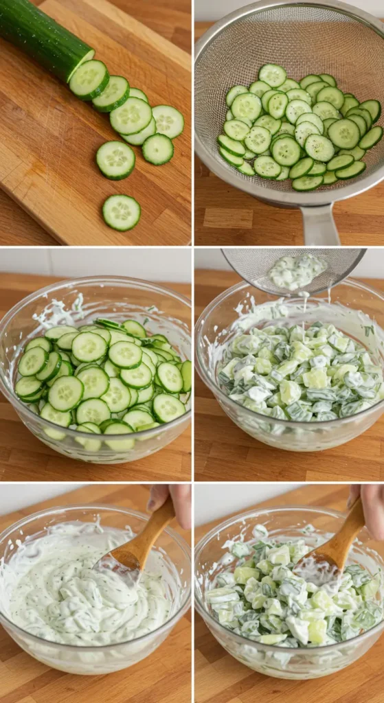 Creamy Cucumber Salad