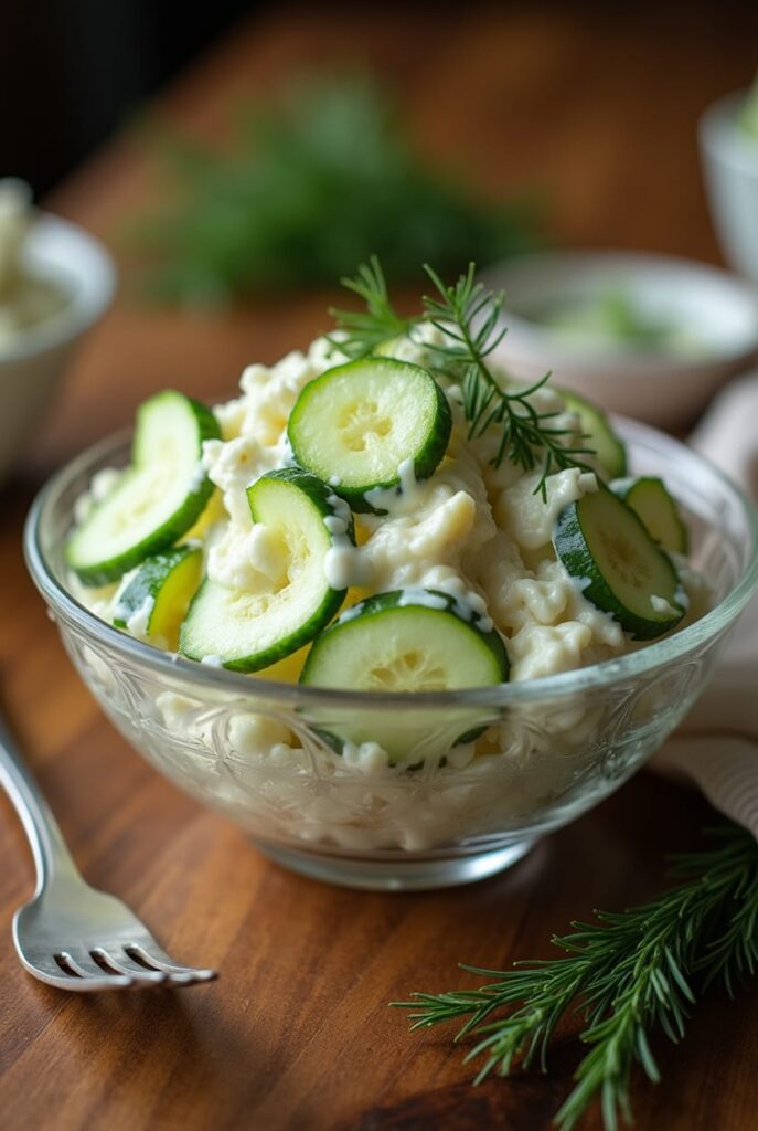 Creamy Cucumber Salad