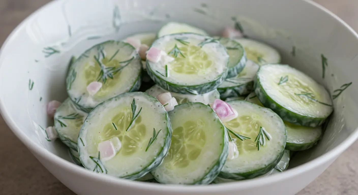 Creamy Cucumber Salad