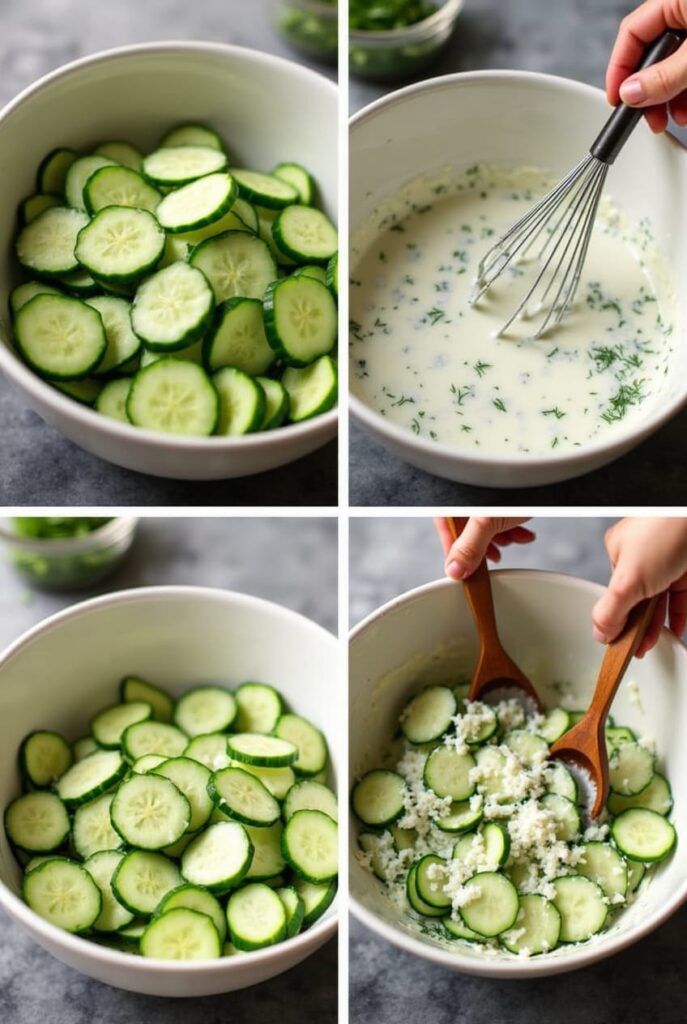 Creamy Cucumber Salad