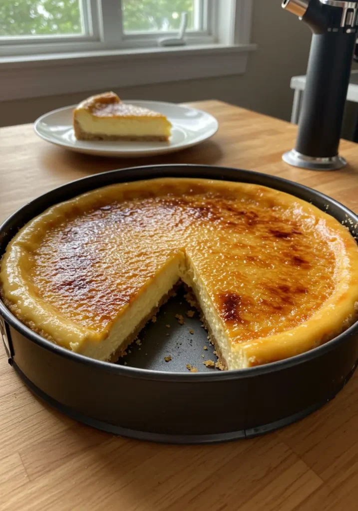 Crème Brulée Cheesecake