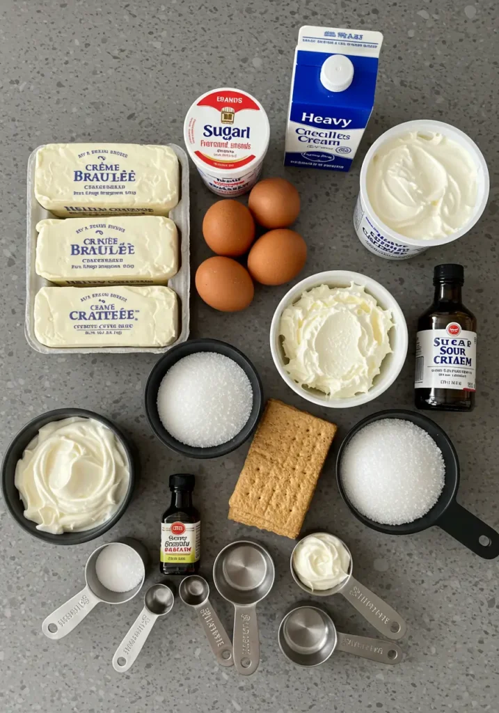 Crème Brulée Cheesecake