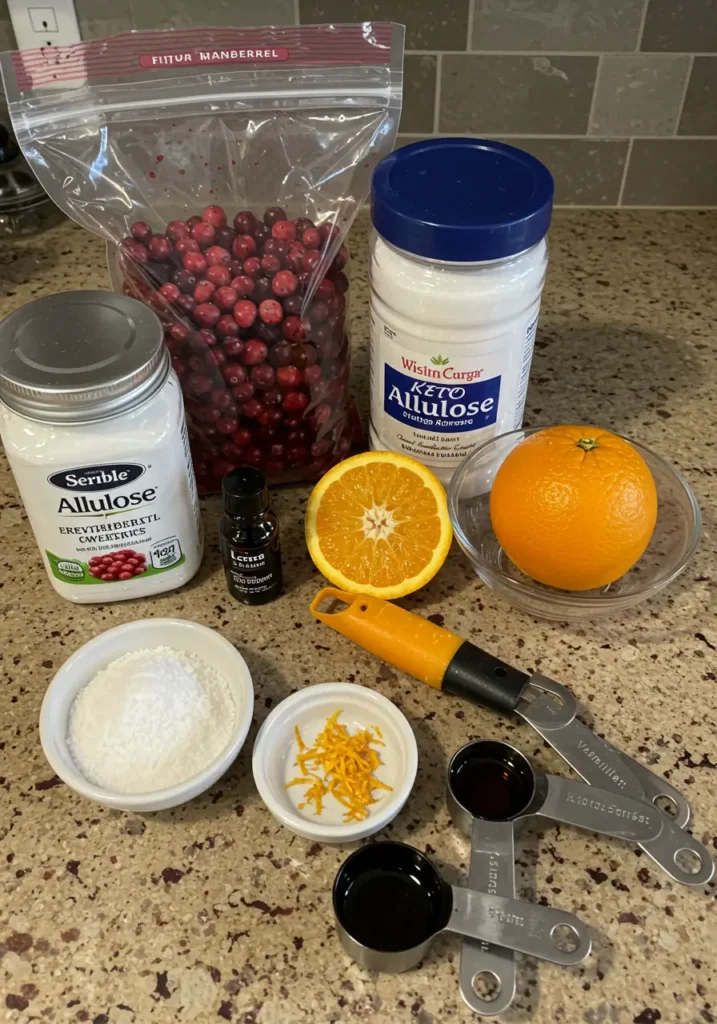 Keto Cranberry Sauce