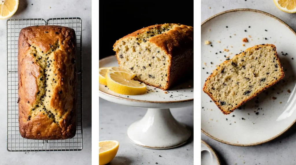 Lemon Poppy Seed Pound Cake