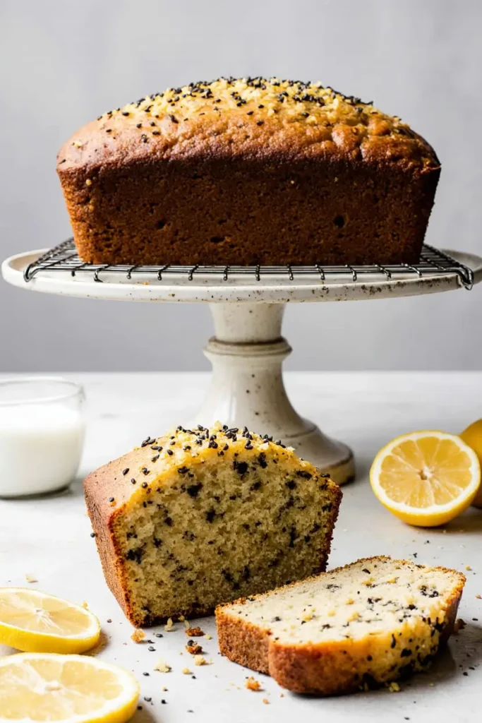 Lemon Poppy Seed Pound Cake