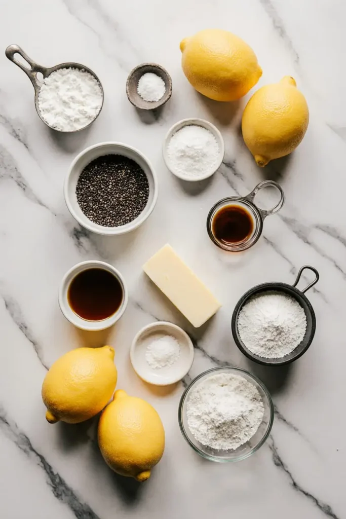 Lemon Poppy Seed Pound Cake