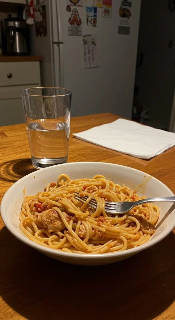 Monterey Chicken Spaghetti