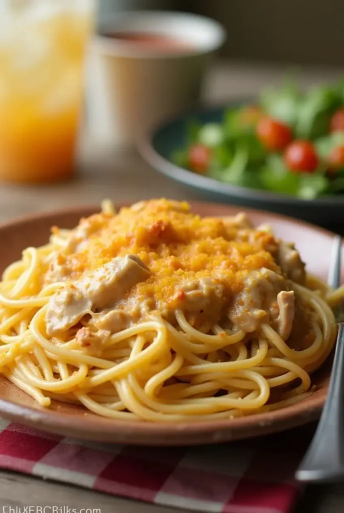 Monterey Chicken Spaghetti