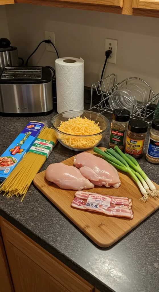 Monterey Chicken Spaghetti