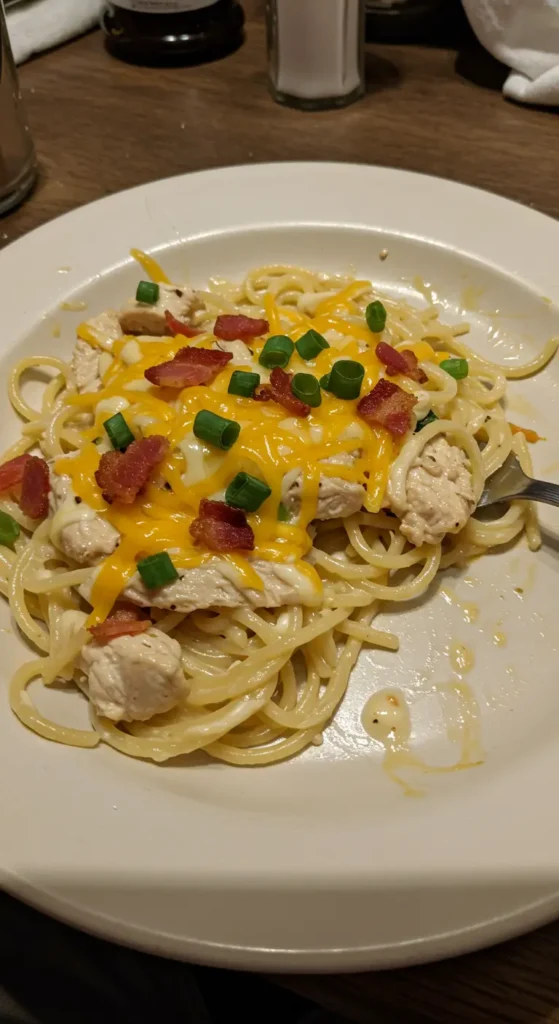 Monterey Chicken Spaghetti
