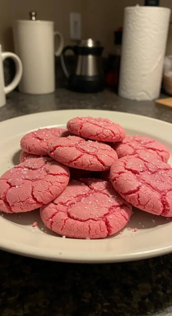 Pink Lemonade Cookies