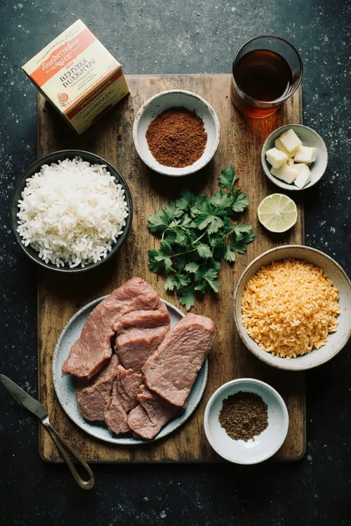 Steak and Queso Rice
