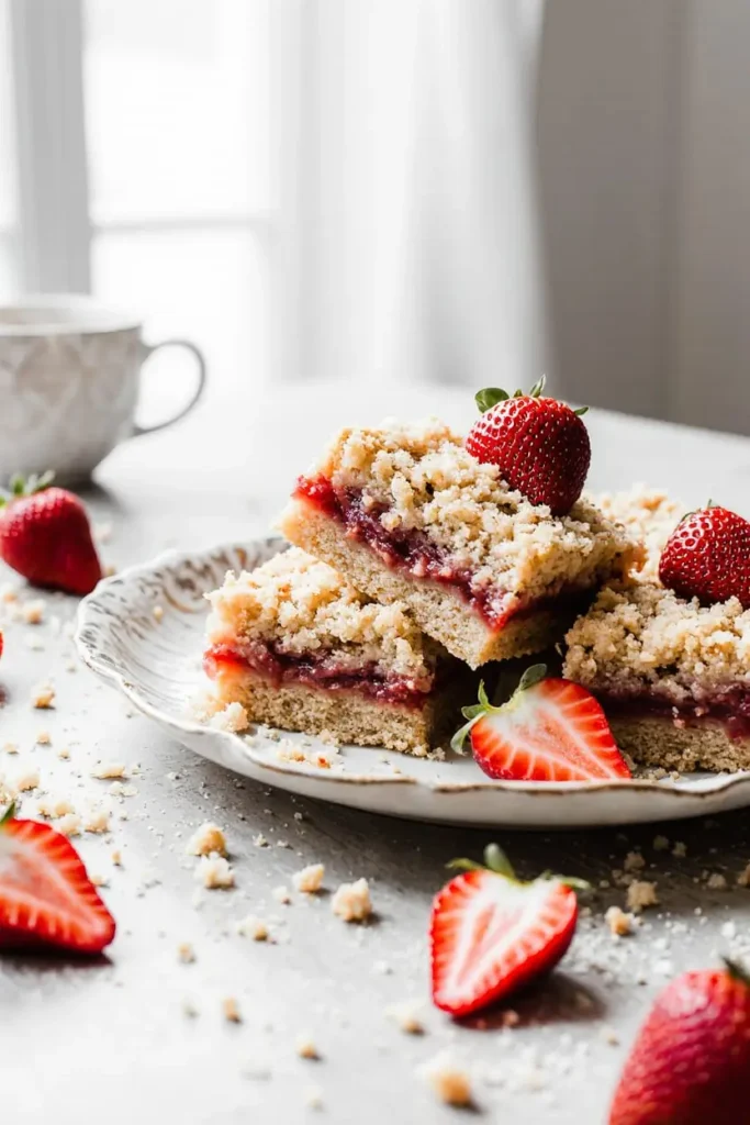 Strawberry Shortcake Bars
