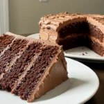 The Best Decadent Chocolate Cake with Chocolate Buttercream Frosting