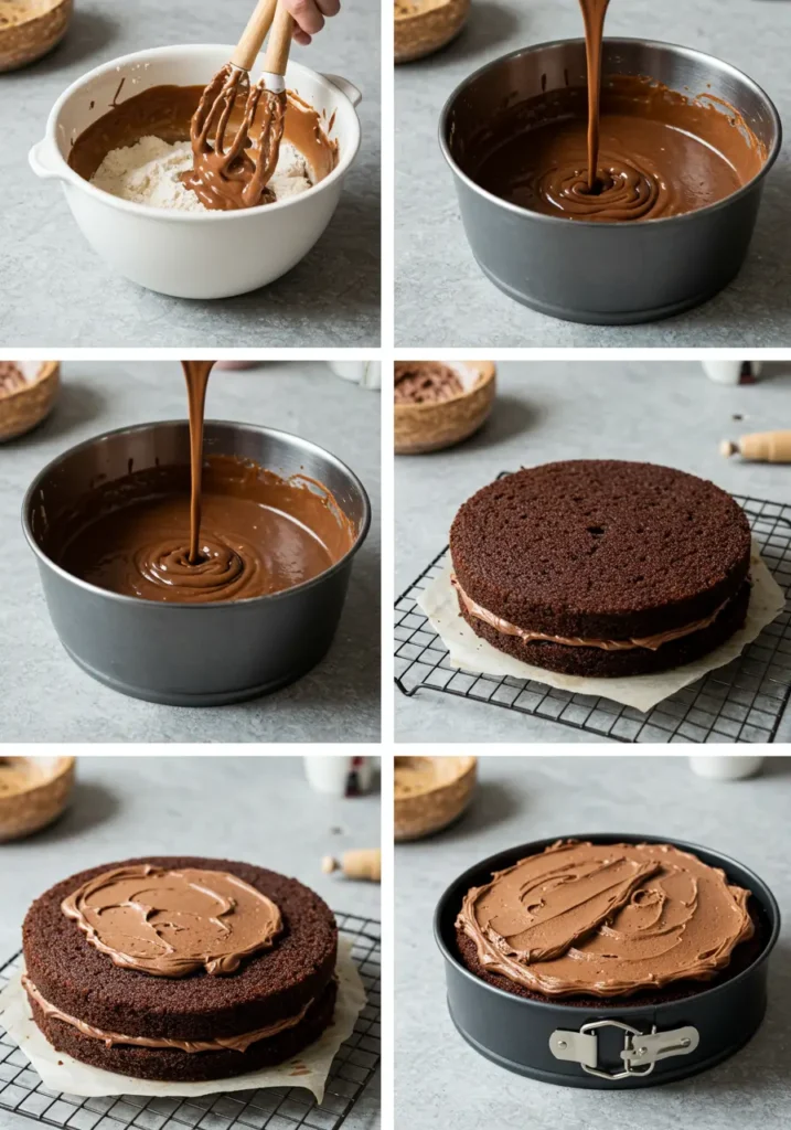 The Best Decadent Chocolate Cake with Chocolate Buttercream Frosting