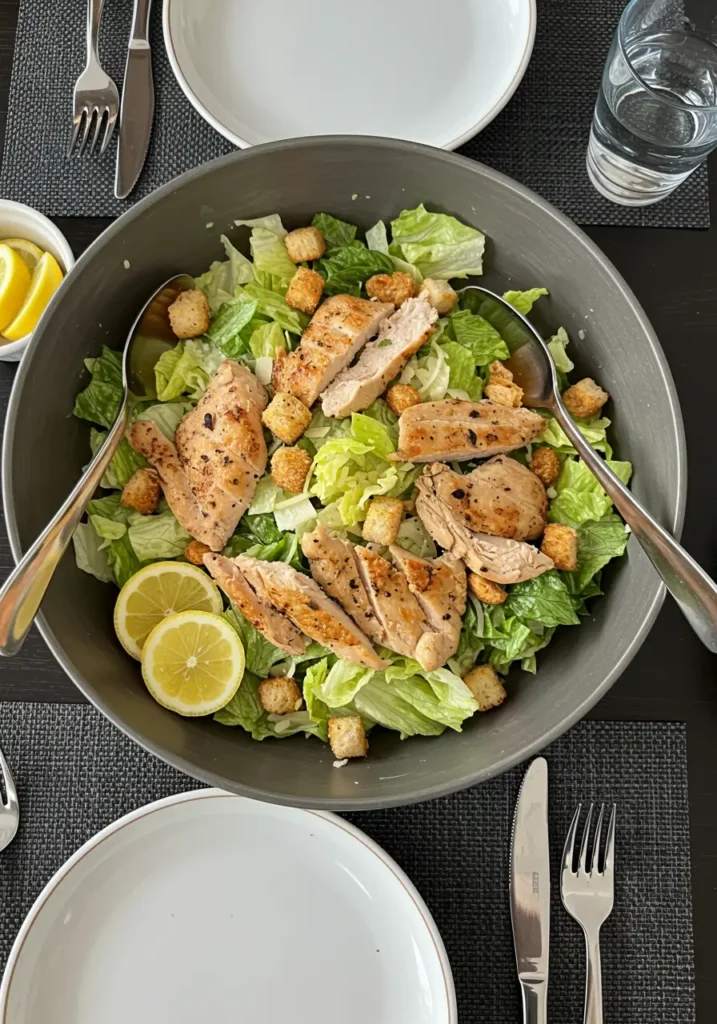 chicken caesar salad