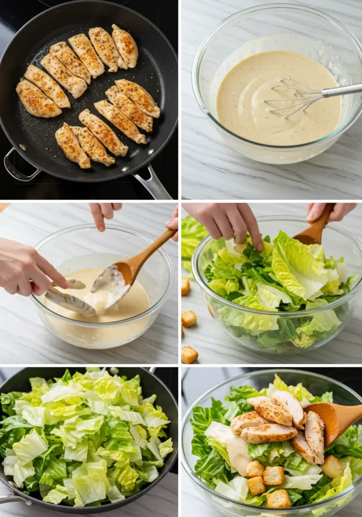 chicken caesar salad