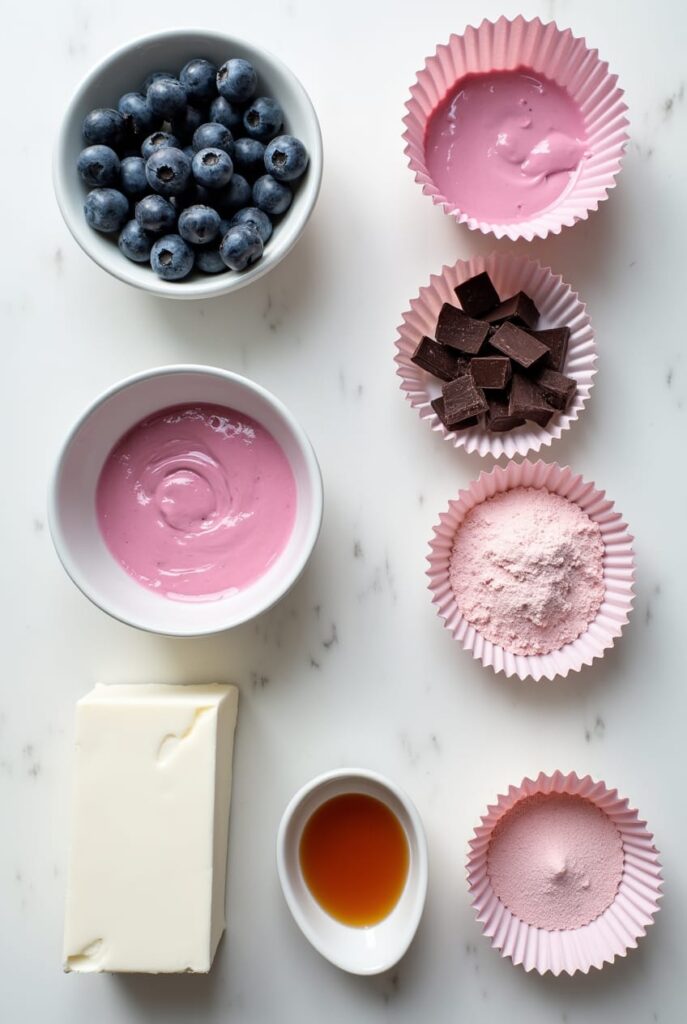 chocolate blueberry bites