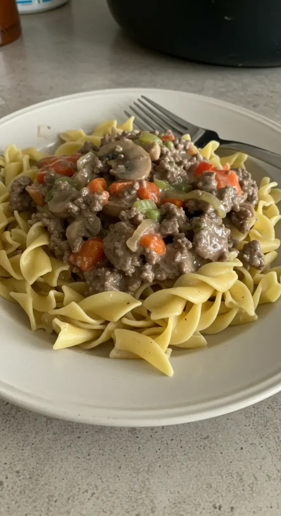 Beef Stroganoff