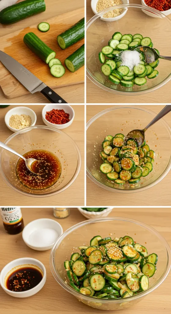 Korean Cucumber Salad