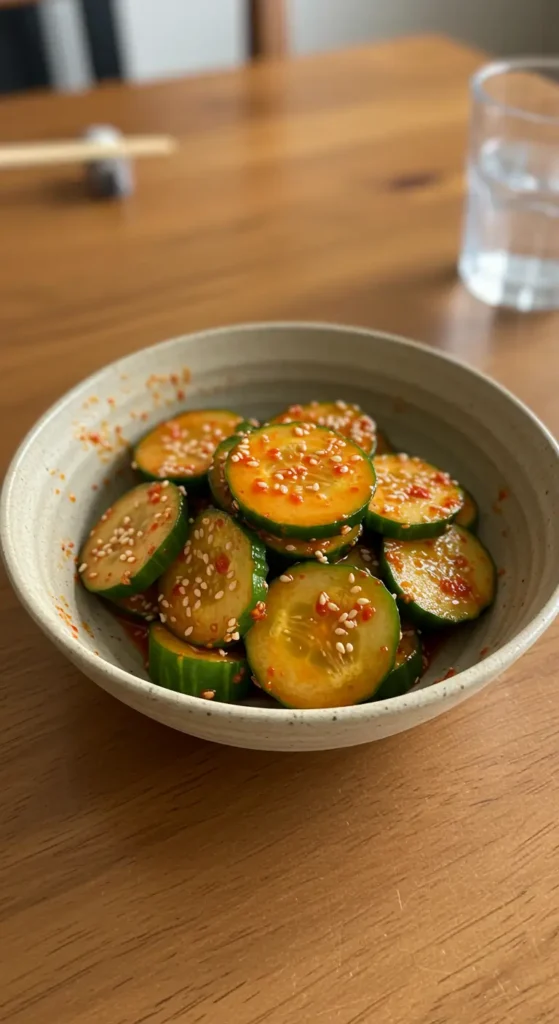 Korean Cucumber Salad