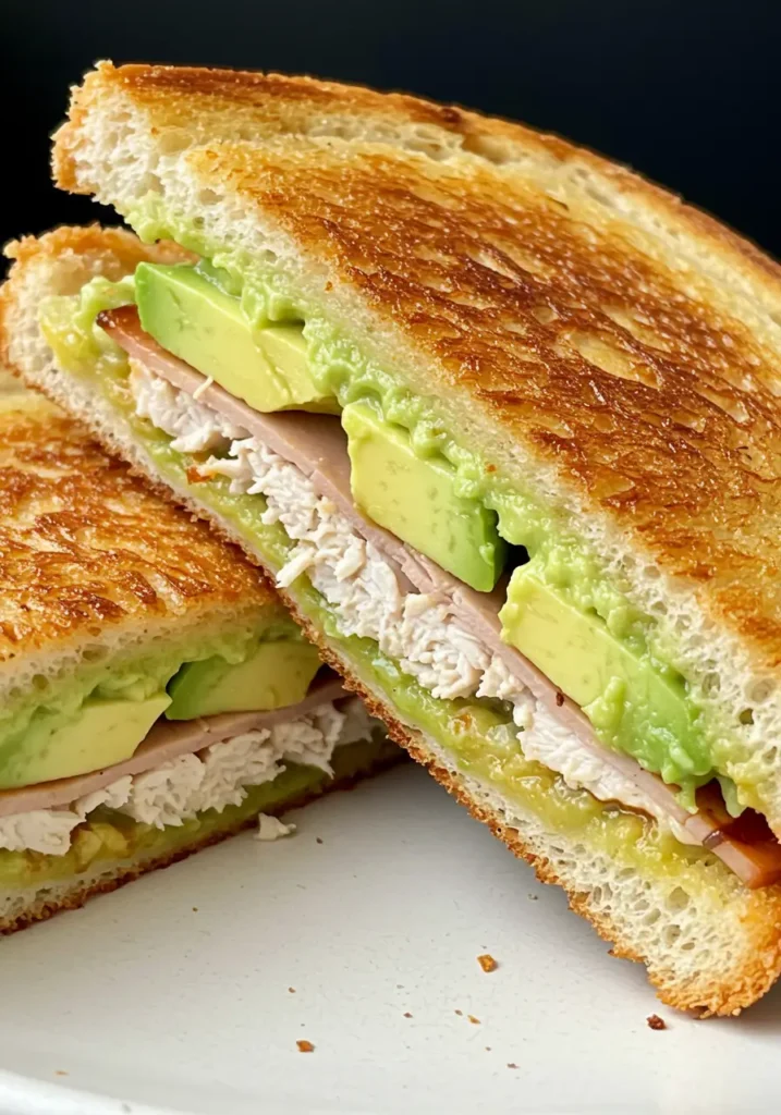 Chicken Avocado Melt Sandwich