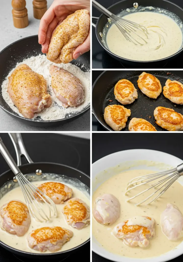 Creamy Parmesan Lemon Chicken