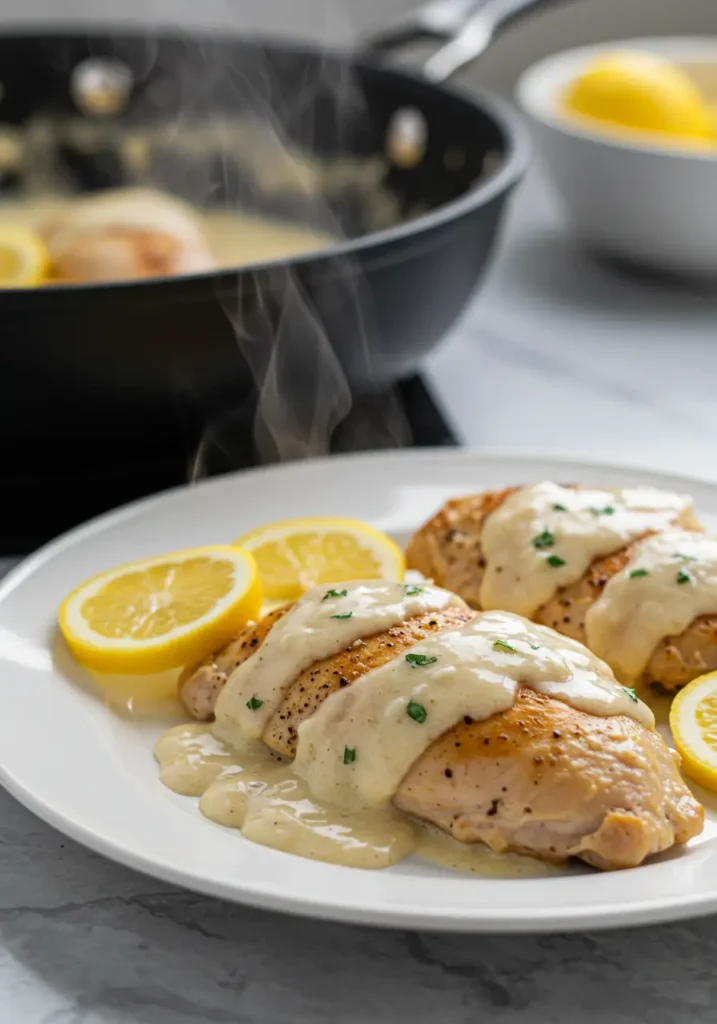 Creamy Parmesan Lemon Chicken