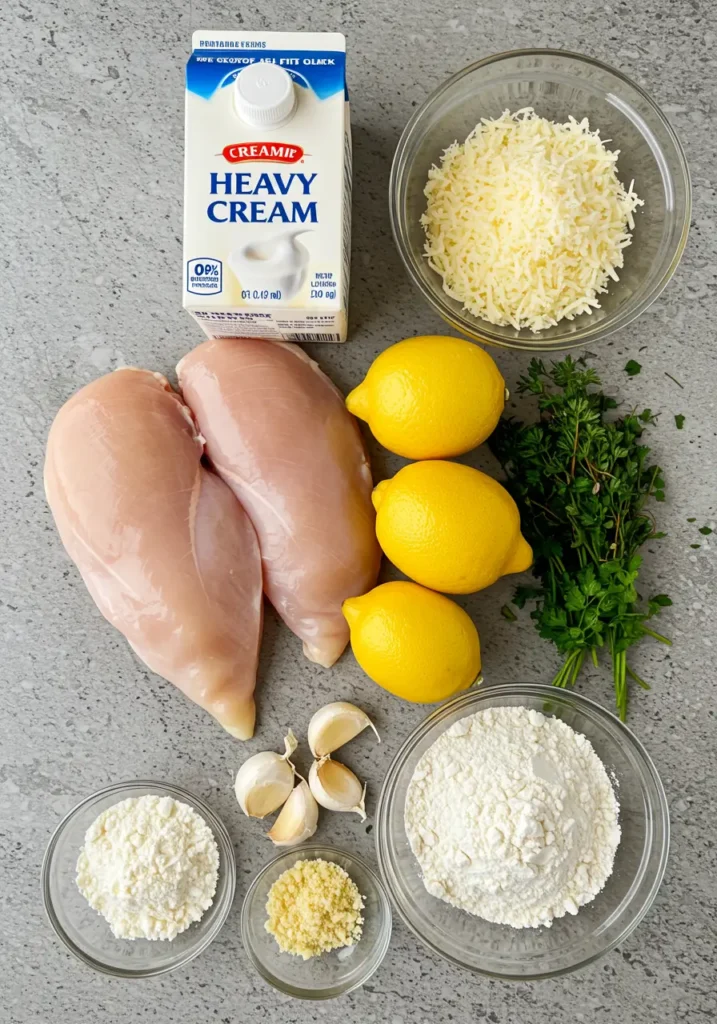 Creamy Parmesan Lemon Chicken