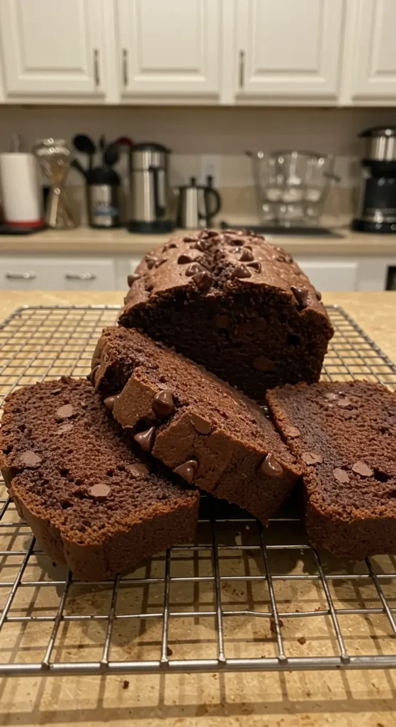 Double Chocolate Zucchini Bread