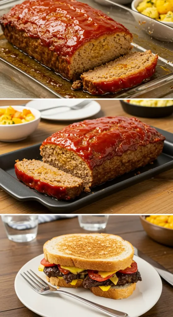 Garlic Parmesan Chicken Meatloaf