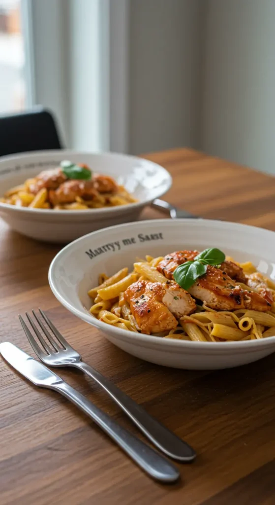Marry Me Chicken Pasta