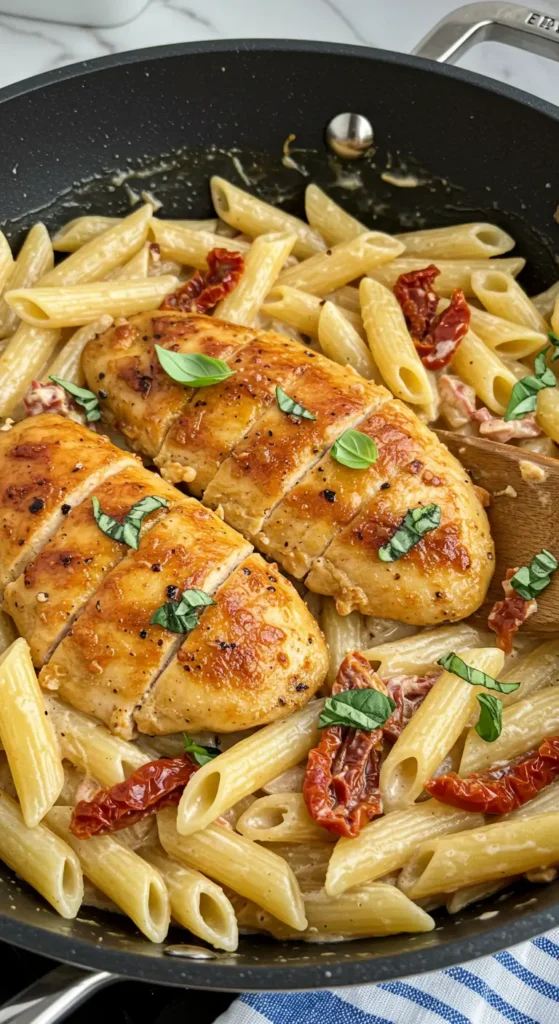 Marry Me Chicken Pasta
