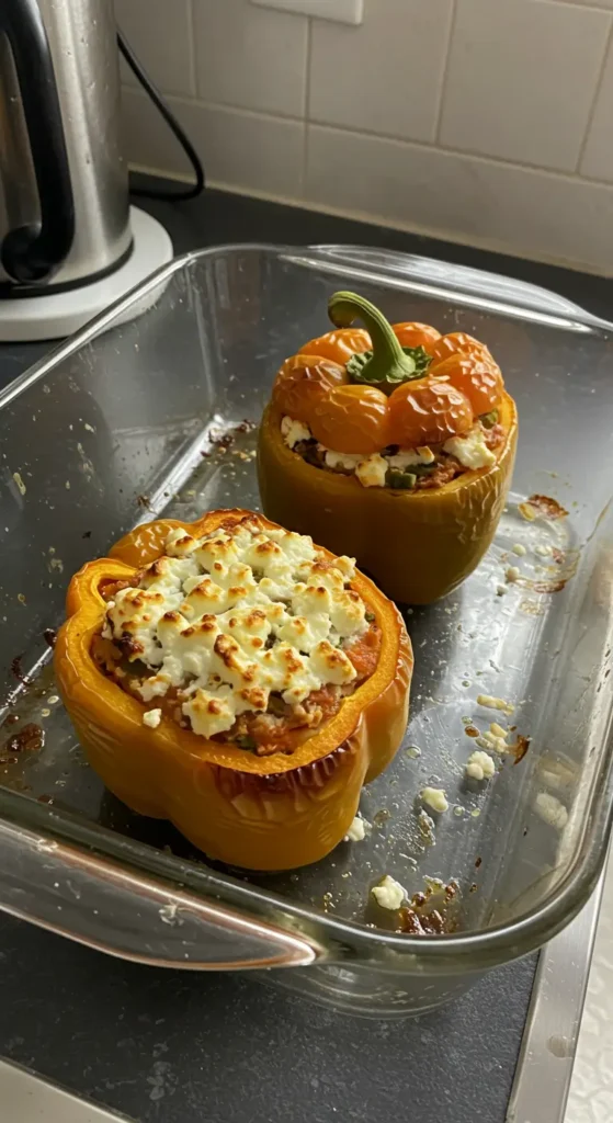 Mediterranean Stuffed Peppers