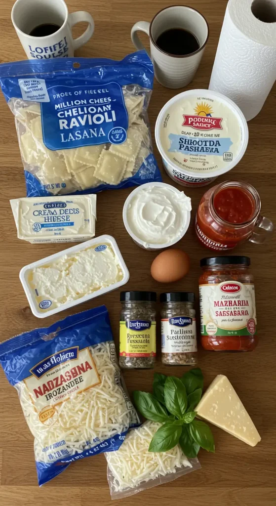 Million Dollar Ravioli Lasagna