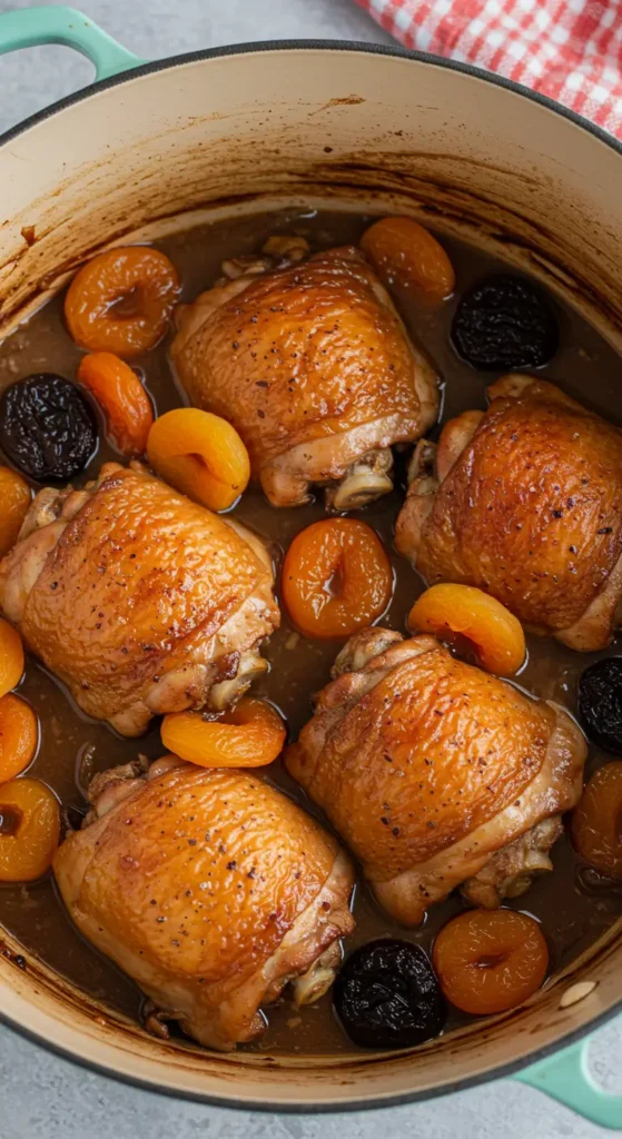 Moroccan-Inspired Chicken Tagine