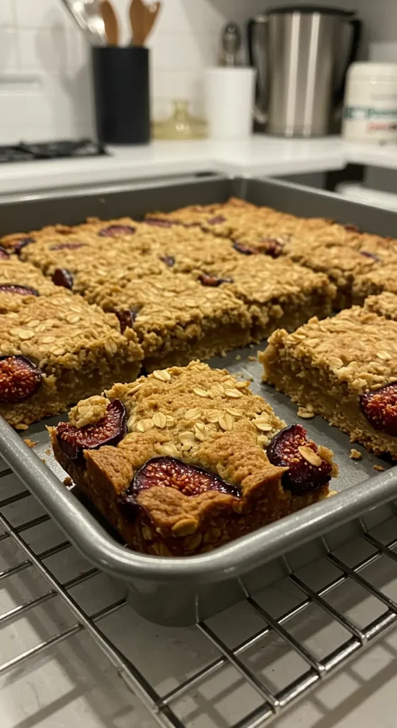 Oatmeal Fig Bars