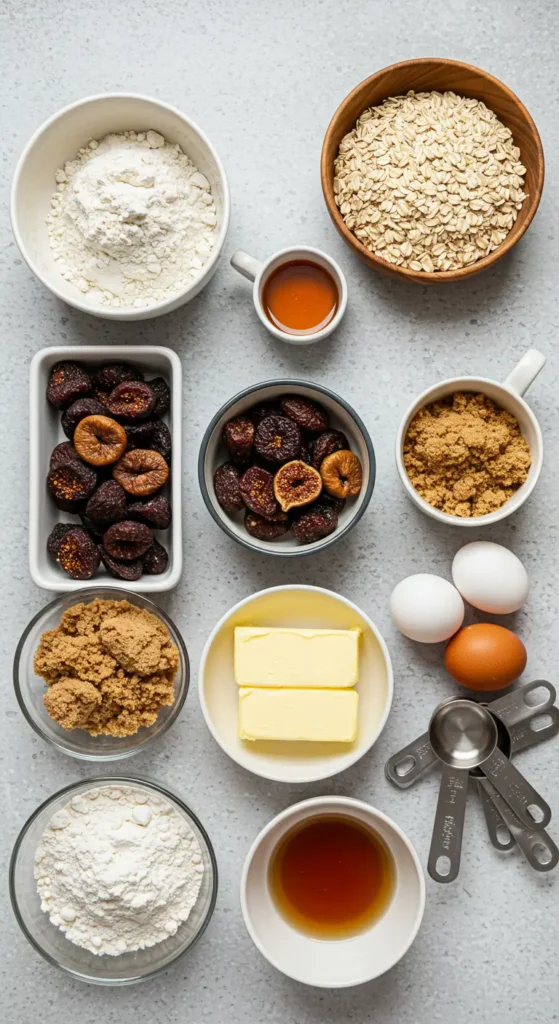 Oatmeal Fig Bars