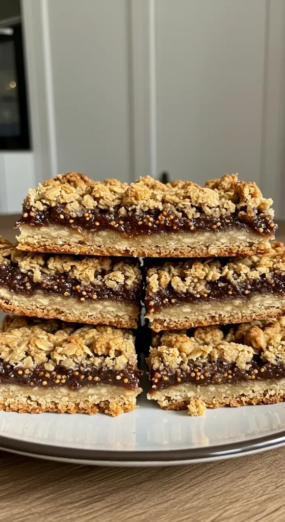 Oatmeal Fig Bars
