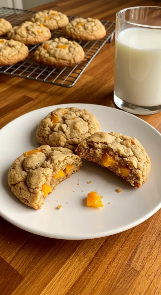 Peach Cobbler Cookies