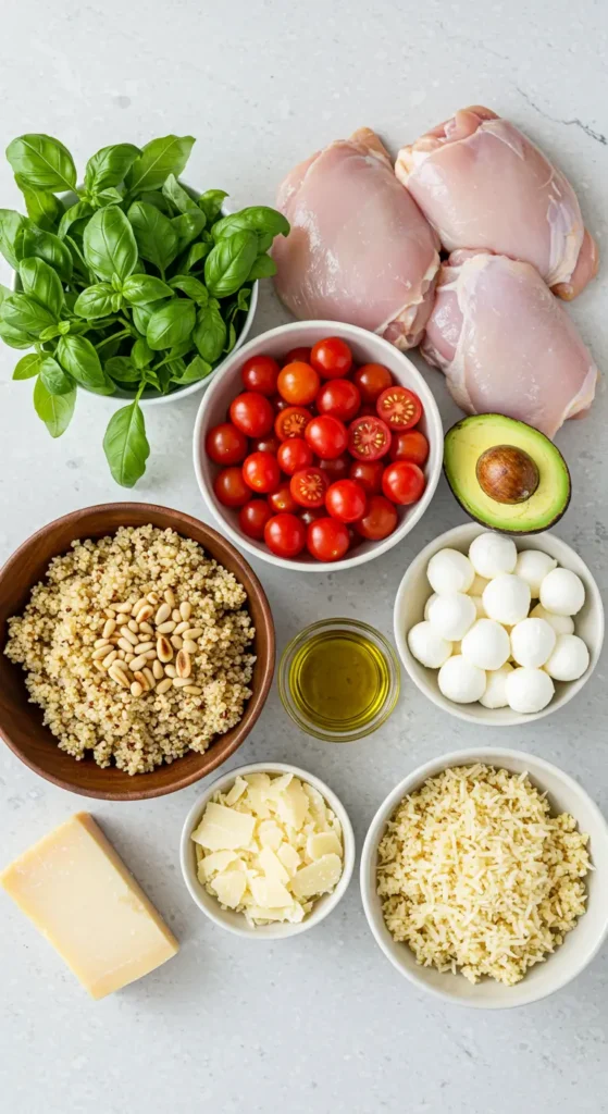 Pesto Chicken Bowl