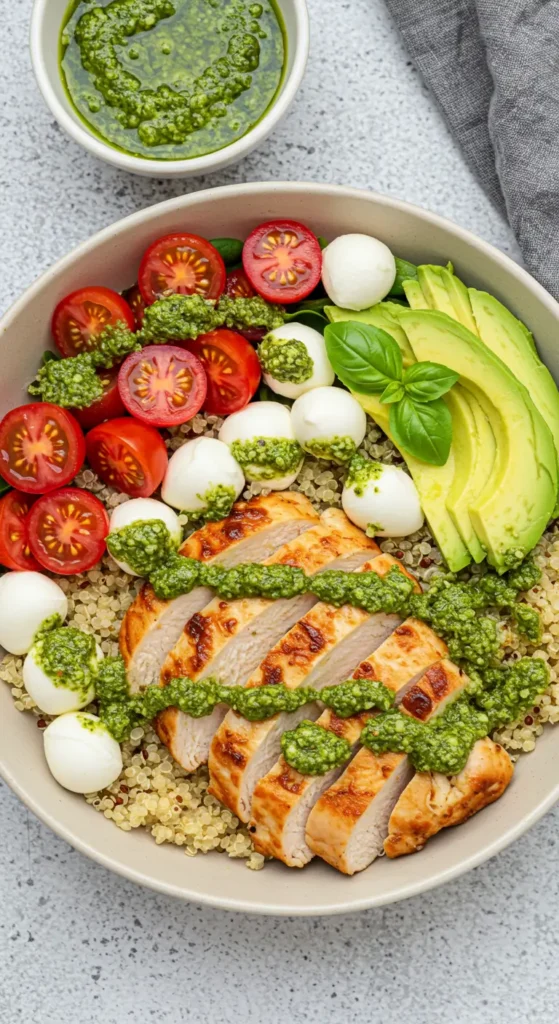 Pesto Chicken Bowl