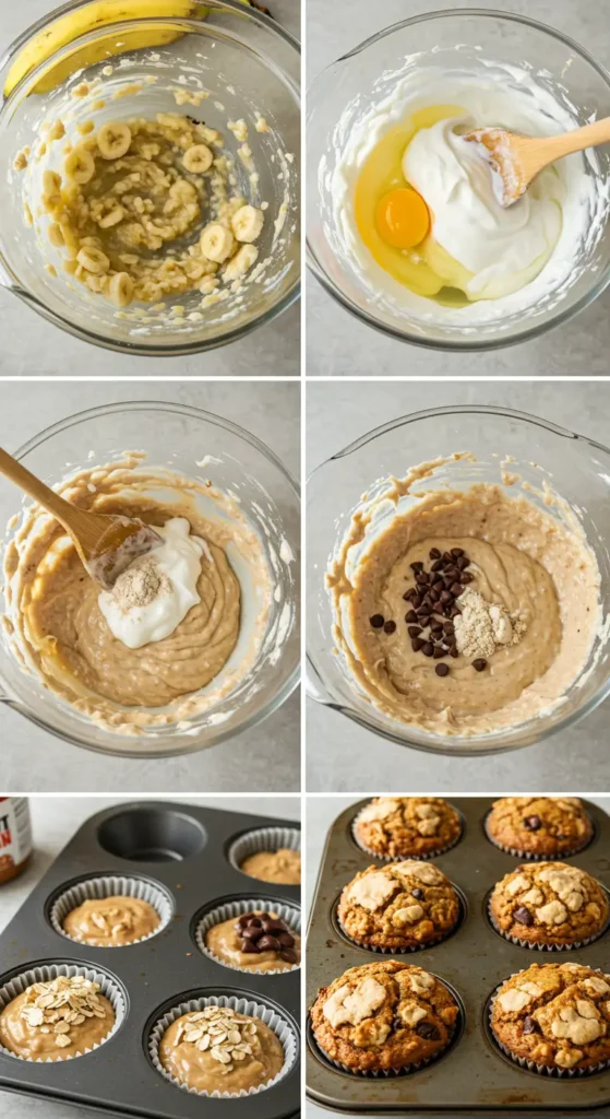 Protein-Packed Banana Muffins