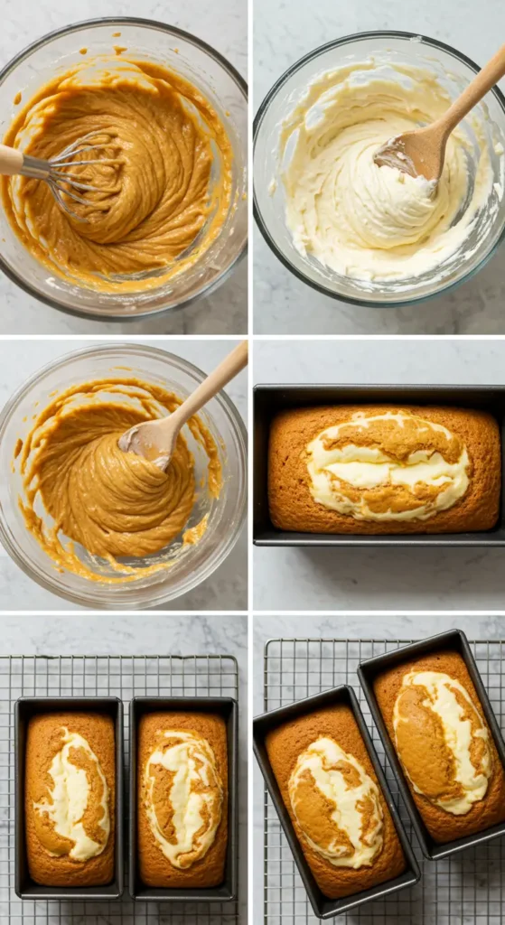 Pumpkin Cream Cheese Bread