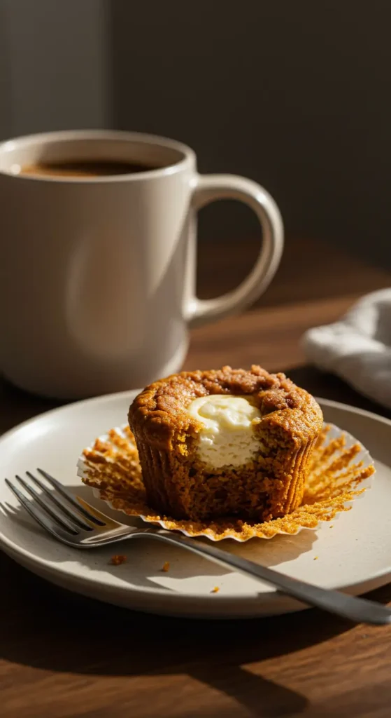 Pumpkin Cream Cheese Muffins